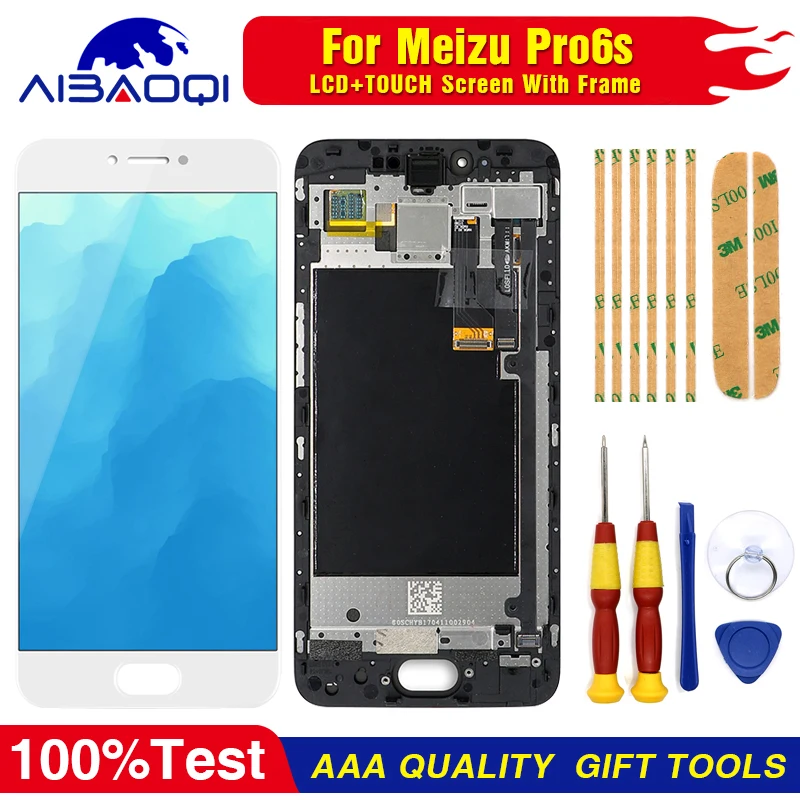 ЖК-экран XUNQIYI для Meizu Pro 6S 5 2 дюйма + сенсорная панель дигитайзер M570Q-S ЖК-дисплей с