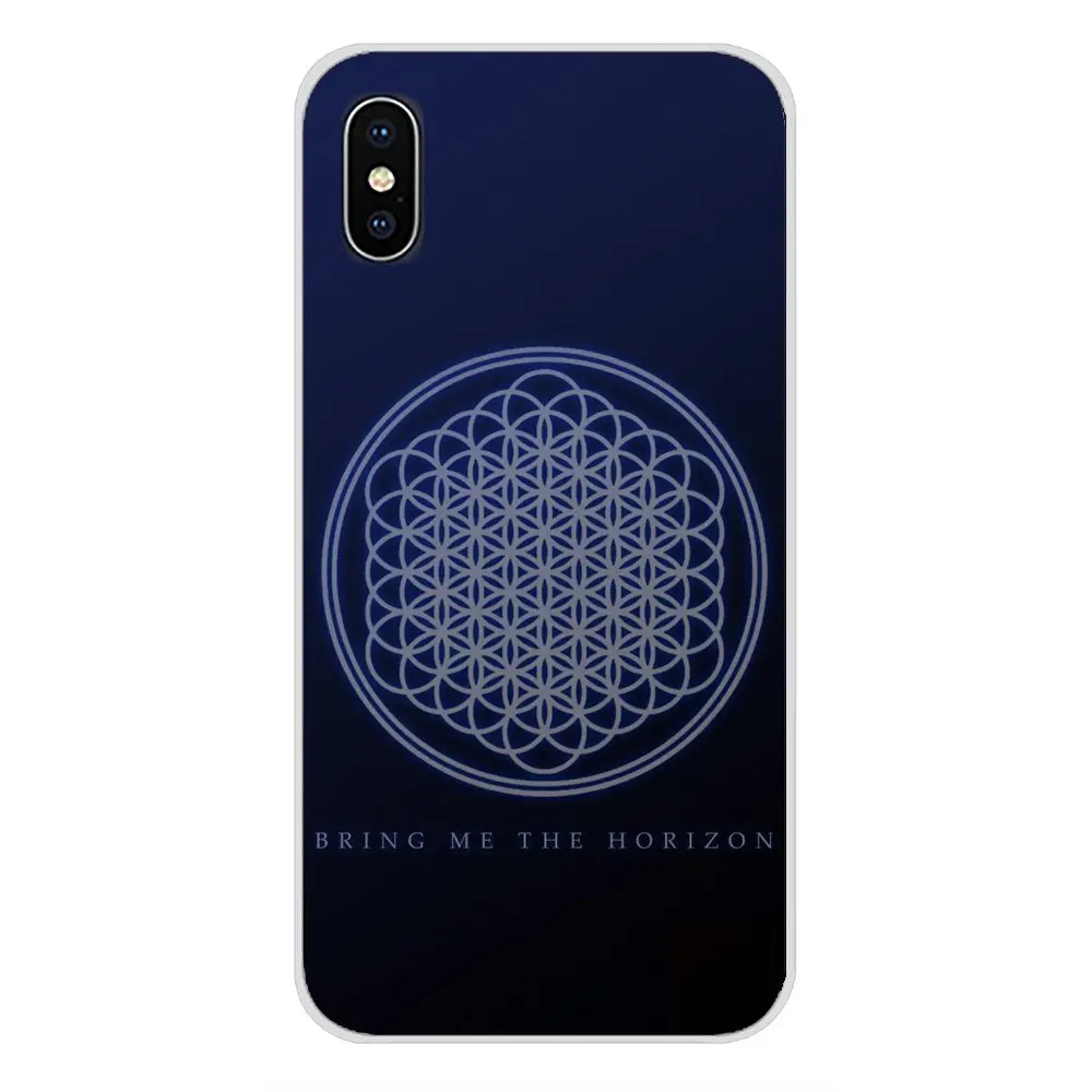 Мягкий кожаный чехол с изображением цветов жизни Bring Me Horizon для HTC One U11 U12 X9 M7 M8 A9 M9 M10