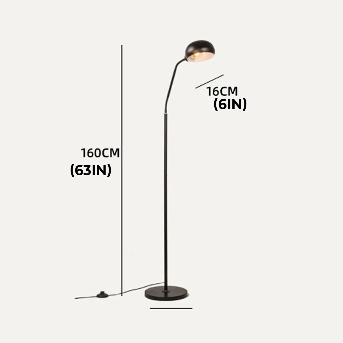 

Retro Iron LED Floor Lamp for Bedroom Decoration Floor Light Living Room Indoor Home Decor Floor Stand Lighting Floor Switch