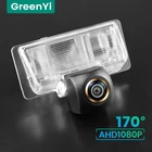 GreenYi 1080P HD 170  Автомобильная камера заднего вида для Nissan Teana Sylphy Almera Sentra Versa Trazo T70 Ночное видение Реверсивный 4-контактный разъем для парковки автомобиля AHD