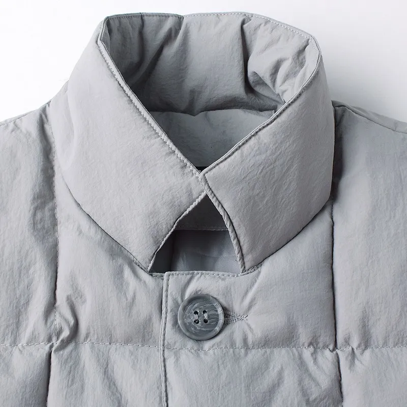 Новинка 2020 зимние мужские пальто Мужская Утепленная куртка-парка высокое