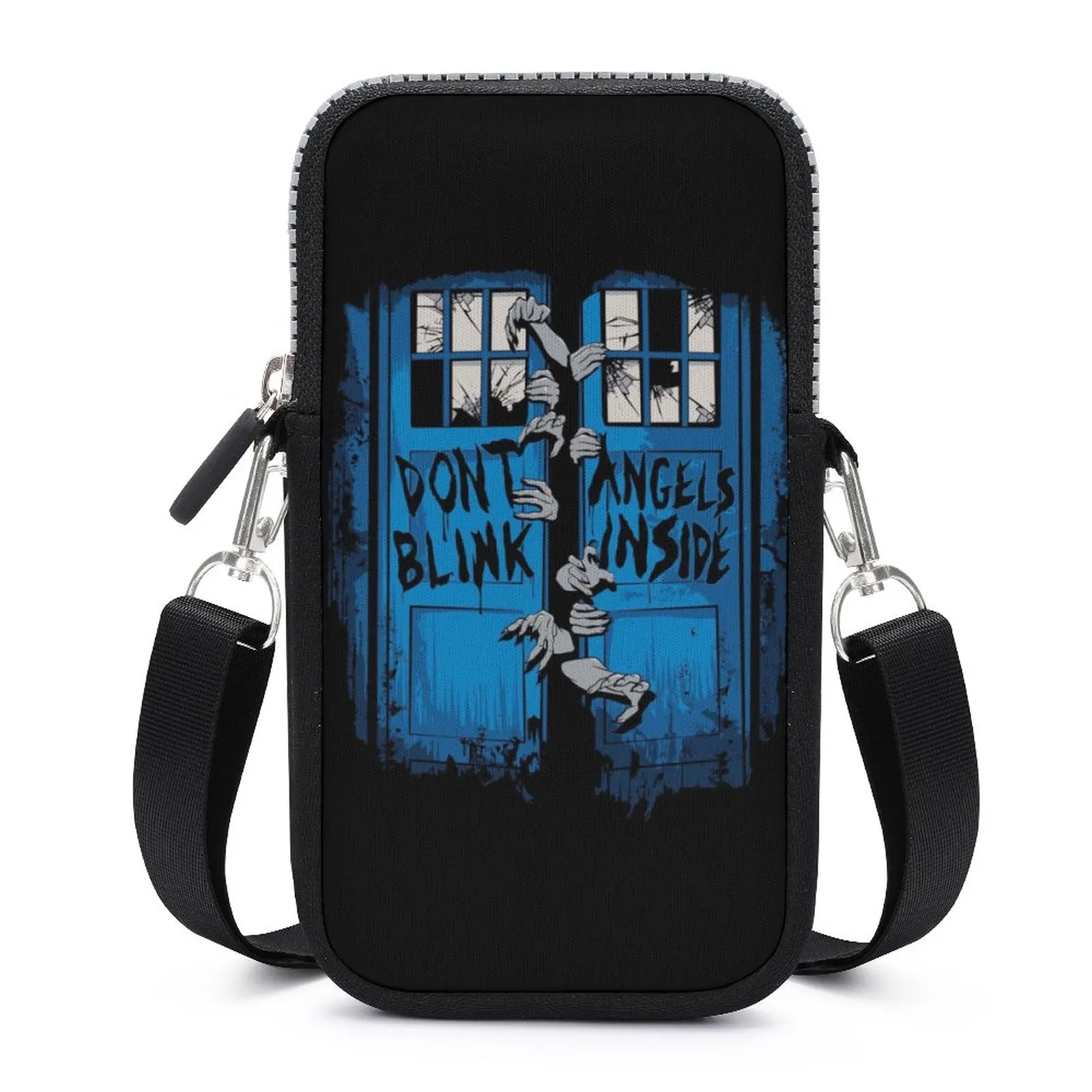 

The Walking Angels Shoulder Bag Horror Creepy Aesthetic Shopping Mobile Phone Bag Student Gift Purse