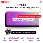 NaviFly 4G LTE Carplay антибликовый экран Android 10,0 Автомобильный мультимедийный плеер для Mercedes Benz B-Class W246 2013 до 2014 NTG 4,5