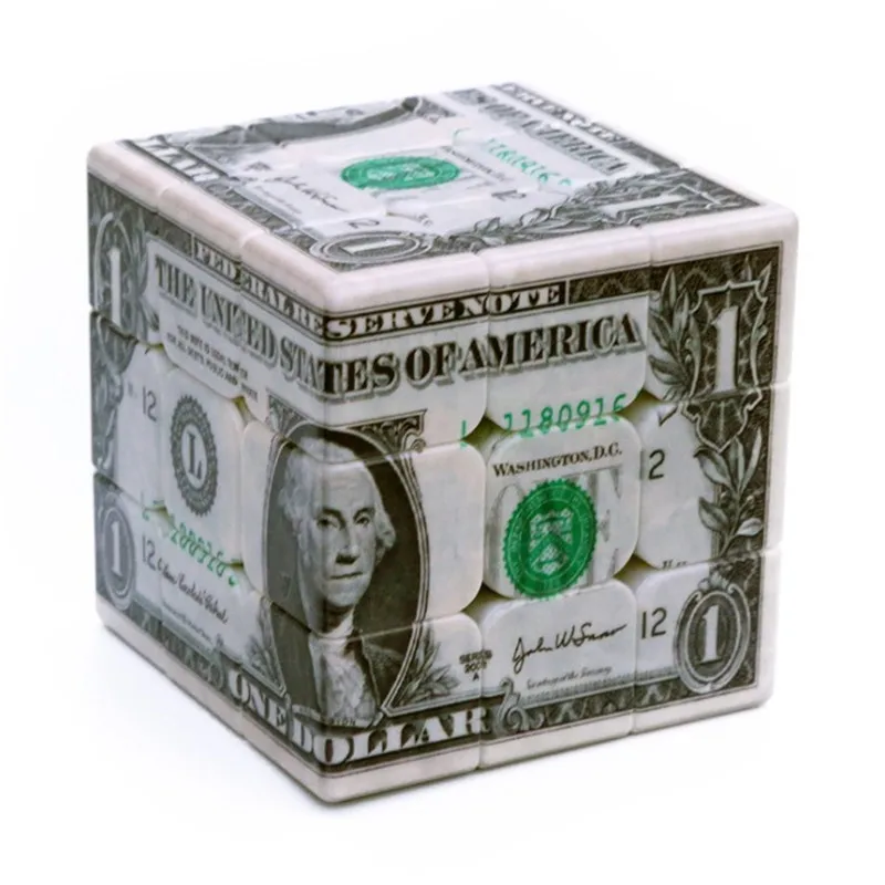 5 6 см креативная головоломка для раннего обучения магический куб ABS 3x3x3 долларов