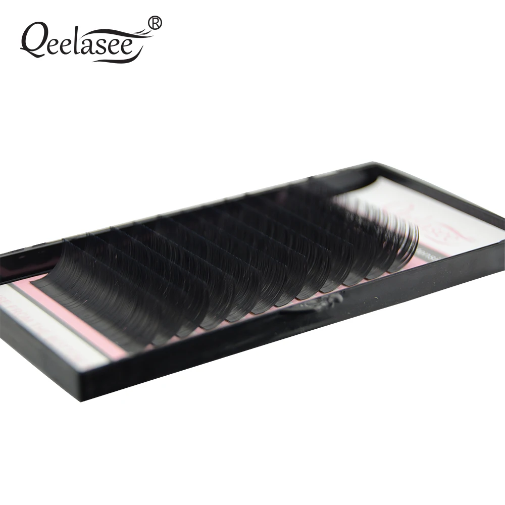 20 шт. 0 10 мм Индивидуальные ресницы для наращивания толстые длинные накладные 8 12 14
