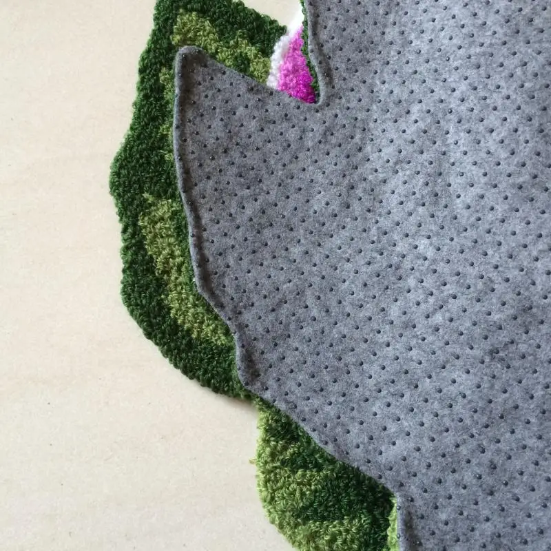 Роскошный 3D ручной работы Роза для домашнего декора ковры гостиная спальня