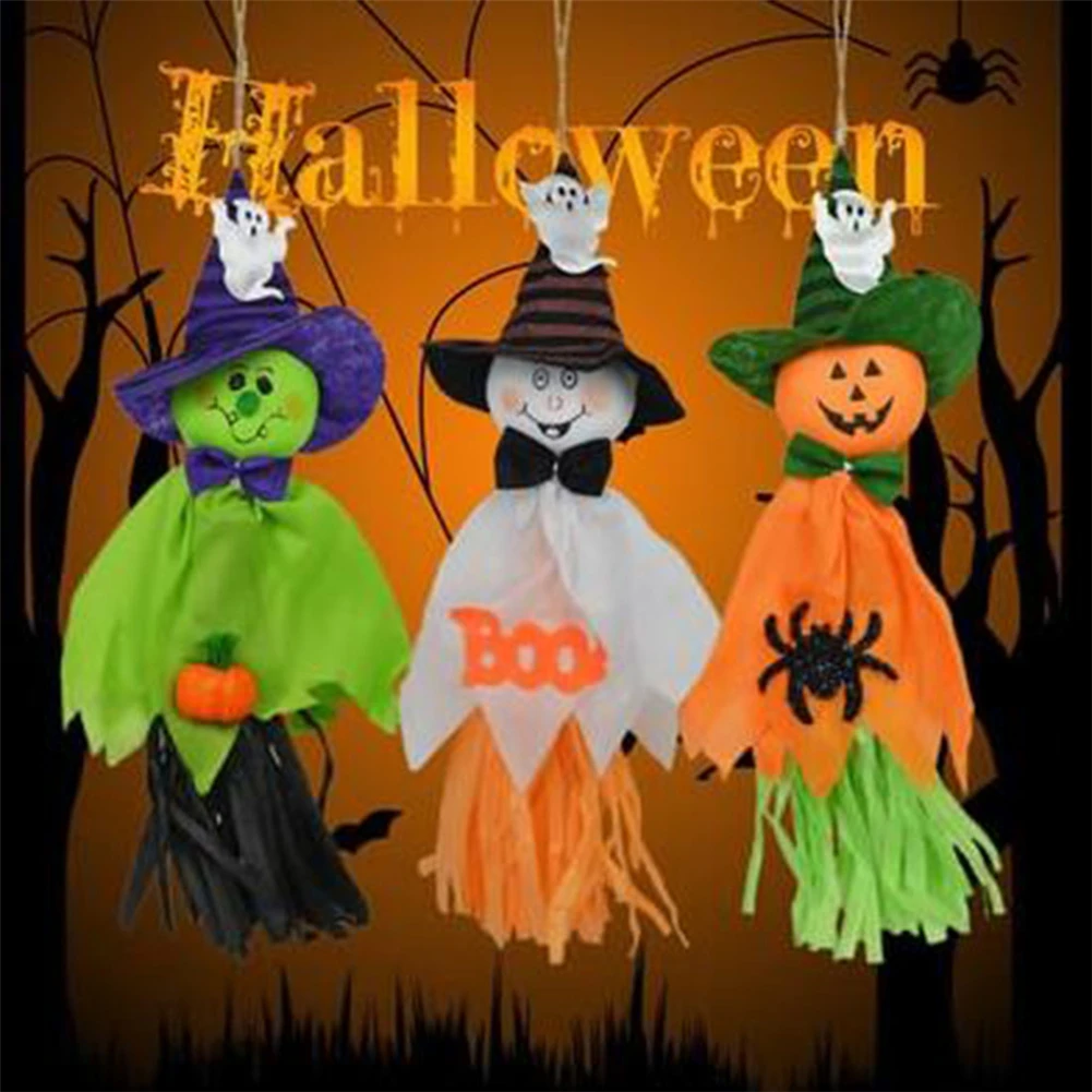 Украшение на Хэллоуин подвеска с привидениями в отеле баре украшение виде тыквы