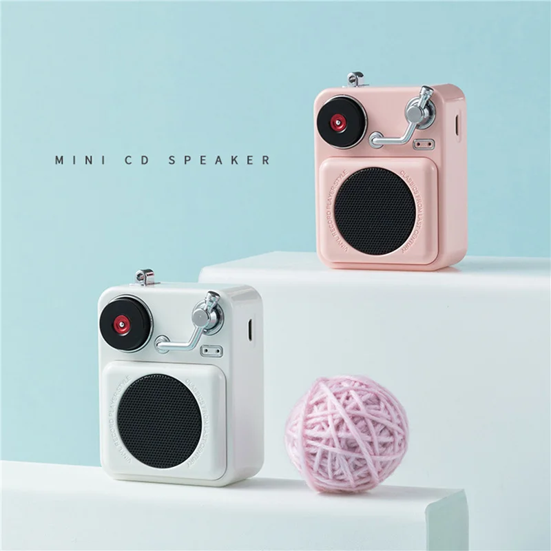 

Ретро проигрыватель записей Bluetooth динамик старомодный классический стиль громкий сильный бас радио