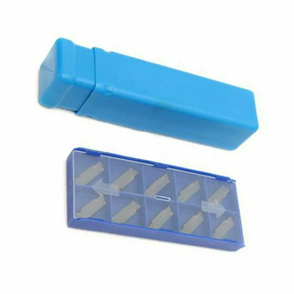 

+ 10pcs MGMN300 Inserts Turning Tool Holder 1xWrench Alloy Steel Cemented Carbide MGEHR1212-3