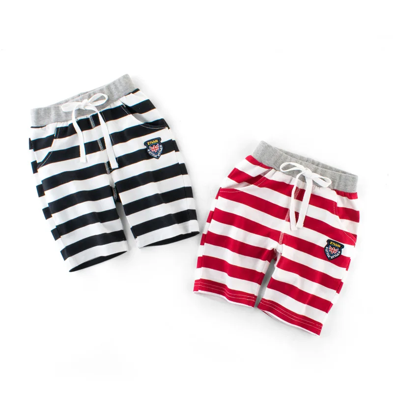

Children's Clothing Summer New Baby Boys Pants Striped Stretch Cotton Kids Children's Pants KF923