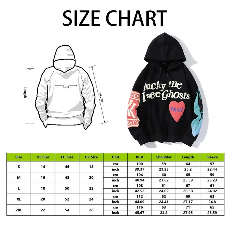 

Adisputent New Hoodies Chic Retro Crazy Style Loose Pull Femme Graffiti Letter Lover Sweater Long Sleeve Patch Pulllover Hoodies