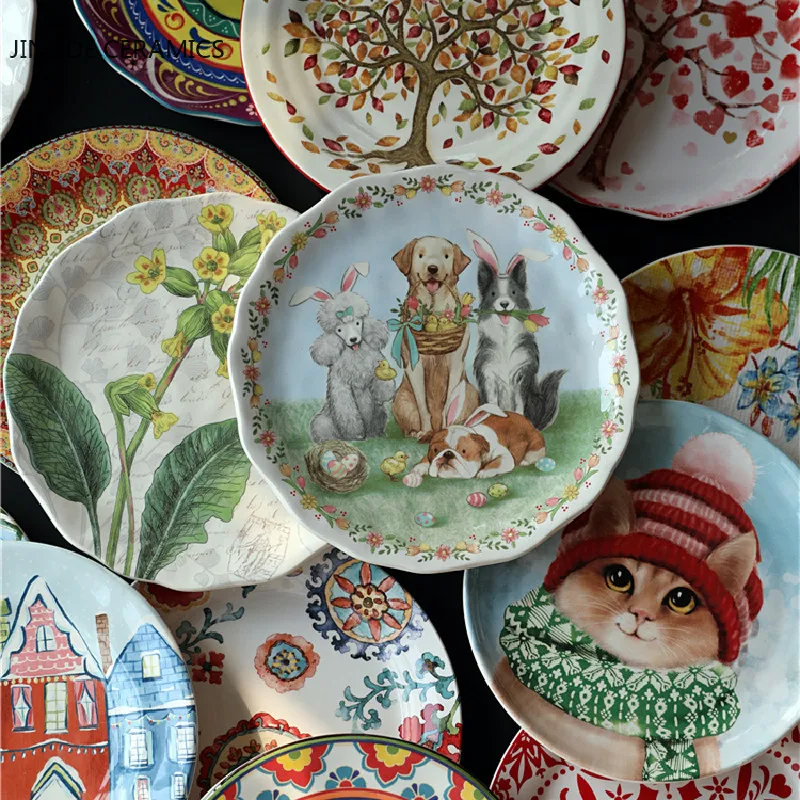 1 шт. 8 дюймов одежда для сна из хлопка с рождественскими рисунками животных