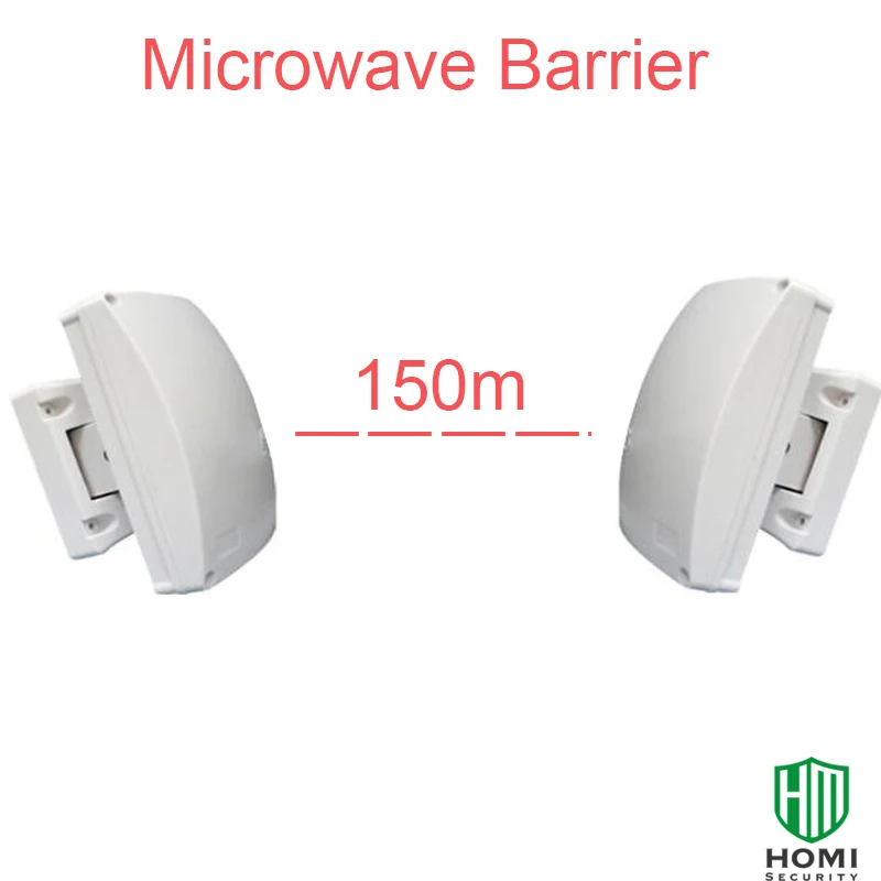

Focus MCB-150 Infrared Detector Garden Wall Security Alarm 150 Meter Motion Detector Alarm Security Beam Microwave Barrier