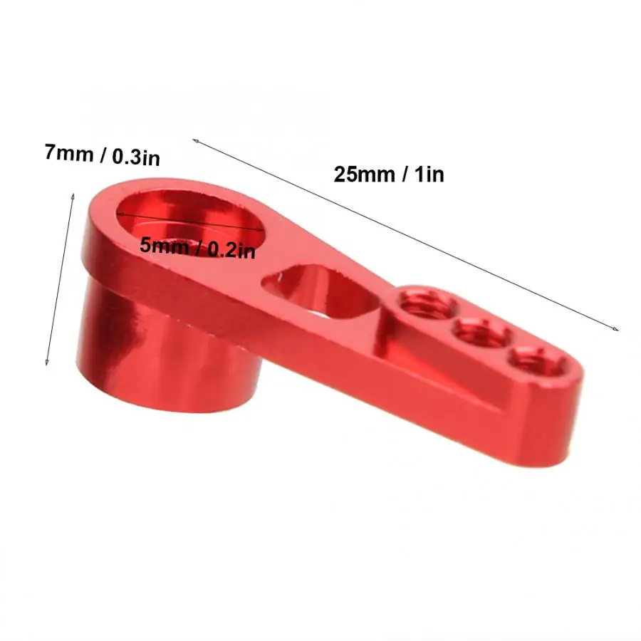 8 шт. 25T цветные зубья RC сервопривод рука гудок подходит для Wltoys A949/A959/A969
