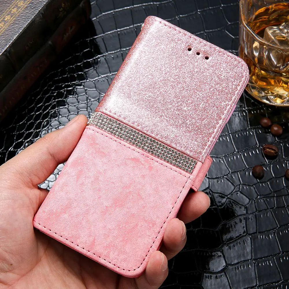 LCHULLE роскошный флип Кошелек из искусственной кожи чехол для Samsung Galaxy A6 J6 Plus 2018 A3 J5