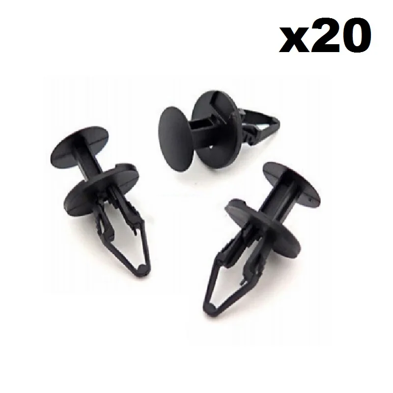 

20pcs Front Bumper Fascia Retainer Clip Rivet Fastener For FORGm 1636632 20687704 For Buick Riviera/Reatta