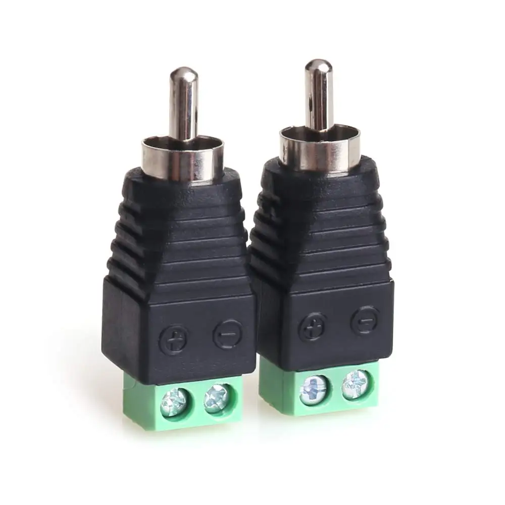10 шт. BNC разъем JR R59 1 штекер RCA с аудио клеммный блок для системы