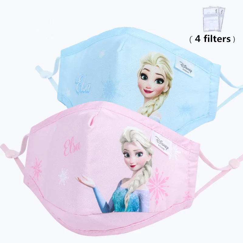Disney Микки Мышь Холодное сердце Дональд Дак рот маски Kawaii в стиле Анны и Эльзы