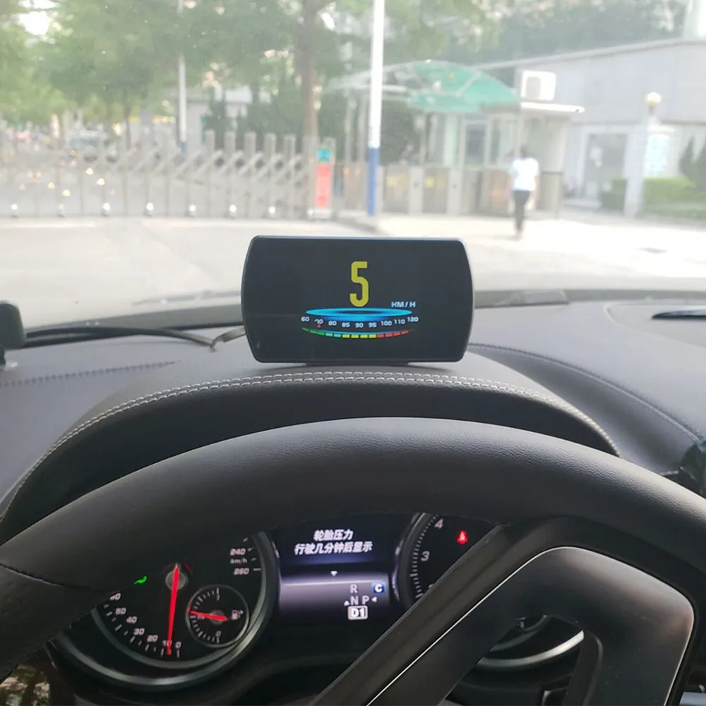 2019 Новинка 4 3 'HD TFT Автомобильный Hud OBD ЖК-дисплей OBD2 Спидометр об/мин Тахометр