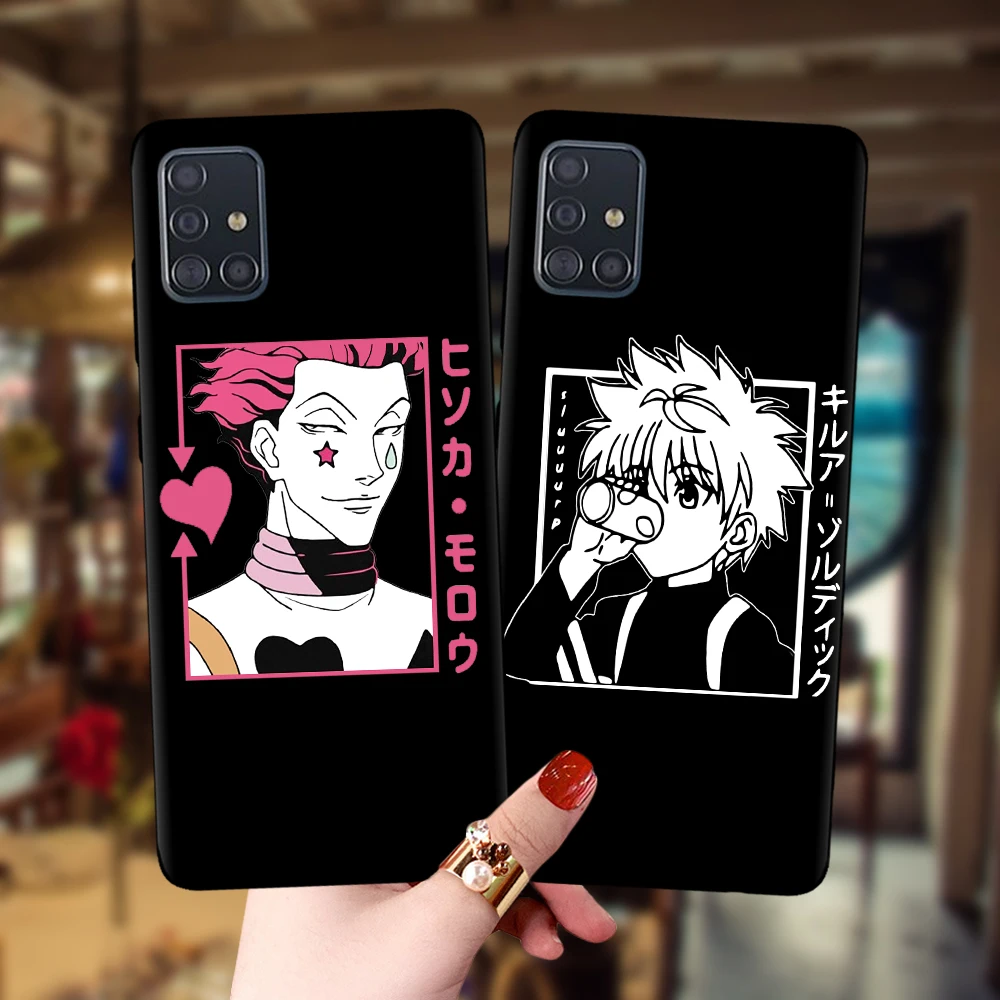 Hunter X хоть мягкий чехол для Samsung A10 A20 A30 A40 A50 A70 A21S A31 A41 A51 A71 A12 A32 A42 A52 A72 5G Coque|Бамперы| |
