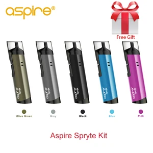 Бесплатный подарок электронные сигареты pod kit aspire pod Aspire Spryte Vape Kit встроенный аккумулятор 650 мАч 3,5 мл2,0 мл Pod емкость Vaporizador