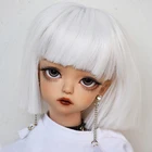 Парик для шарнирной куклы 13 14 16 18 Bjd SD, высокотемпературный, с короткими классный парик, парик для шарнирной куклы