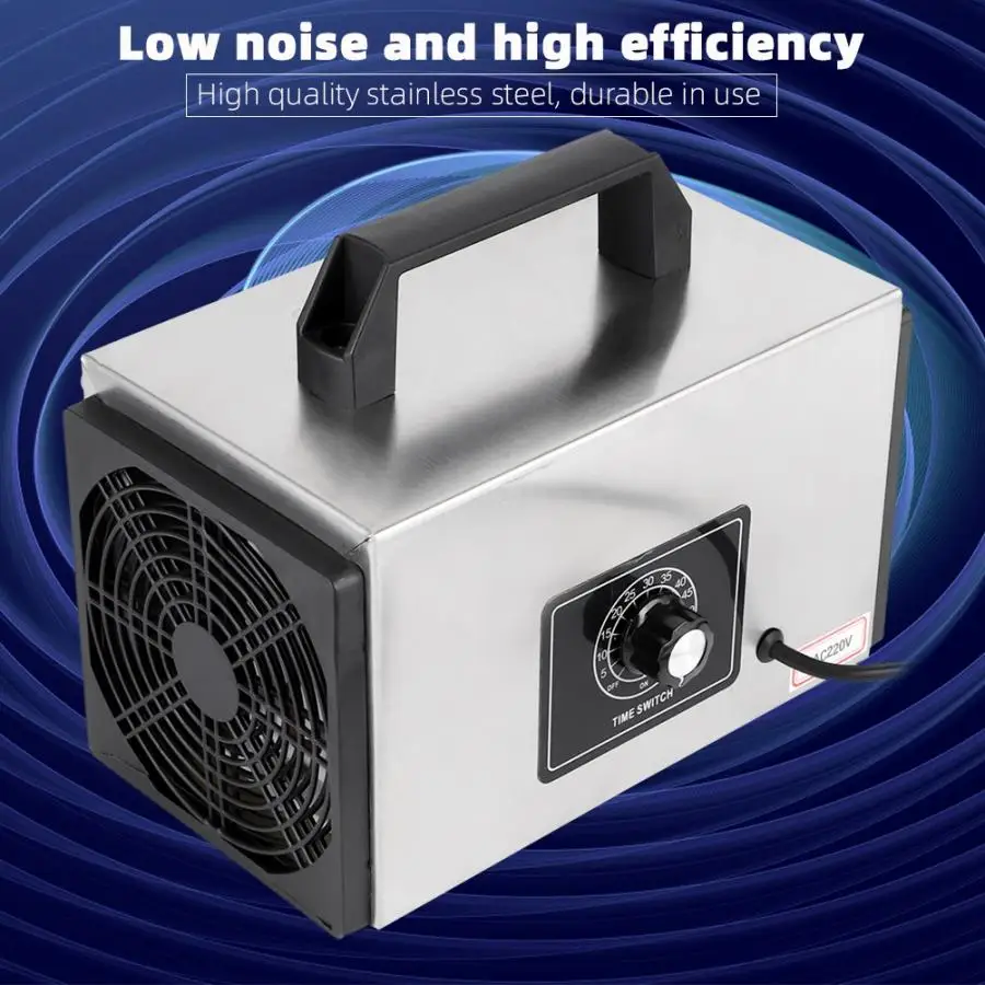 

20g Timing Switch Ozonizer Machine Ozone Generator Air Purifier for Home Greenhouse Use