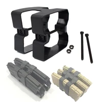 dual magazine coupler link for m4 m4a1 rifle gun clip magazine speed loader airsoft parallel connector gen8 9 m4a1 accessories