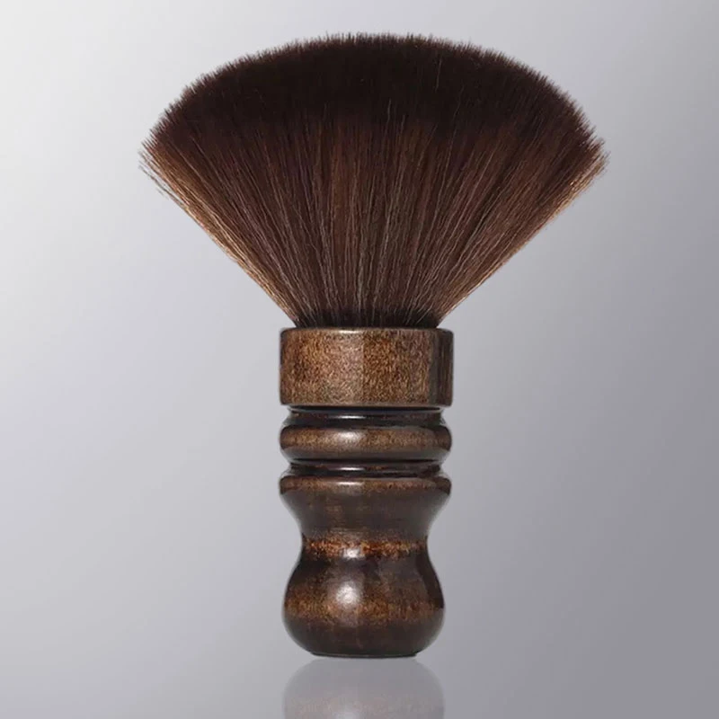 

Мягкие черные и белые щетки для шеи и лица, щетки для бороды, парикмахерские инструменты для чистки волос