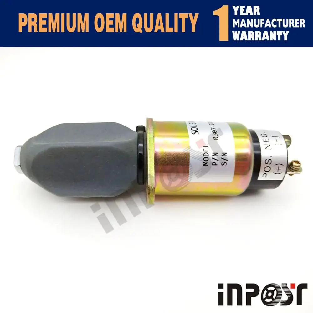 In Stock Stop Solenoid 0307-2820-00 For Cummins Generator 307-2820 3072820 12v with 2 terminals | Обустройство дома