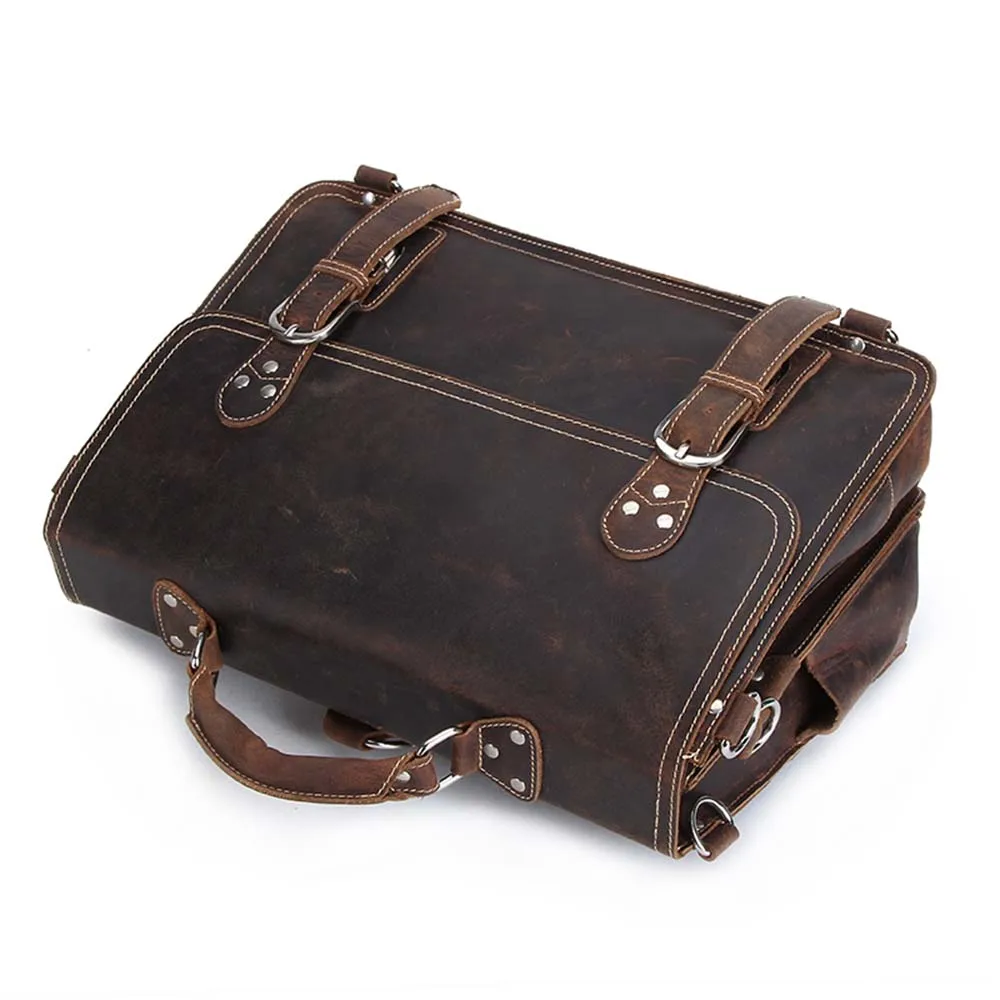 Сумка-мессенджер Lukegear Мужская из натуральной кожи | Багаж и сумки