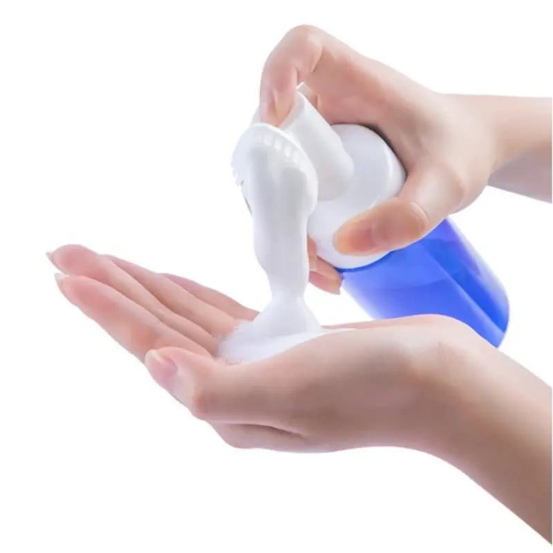 

1 предмет голубого цвета, с бесплатной доставкой 100/150/200ML прозрачный пенясь насос распределителя мыла дозатор для лосьона, бутылки контейнер...