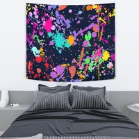 colorful paint drip abstract art wall tapestry 3d printed tapestrying rectangular home decor wall hanging