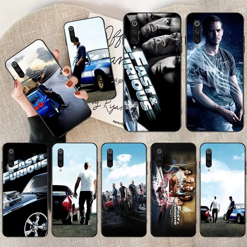 Мягкий силиконовый чехол для телефона PENGHUWAN Fast & Furious из ТПУ Для Xiaomi Mi9 9SE 8SE Pocophone F1