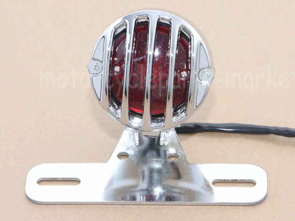 Хромированный задний фонарь с решёткой светодиодный стоп-сигнал стоп-лампа