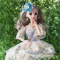 new 60cm bjd doll 13 joints movable 13 sets play house girl toy diy dress up doll princess doll fashion best birthday gift