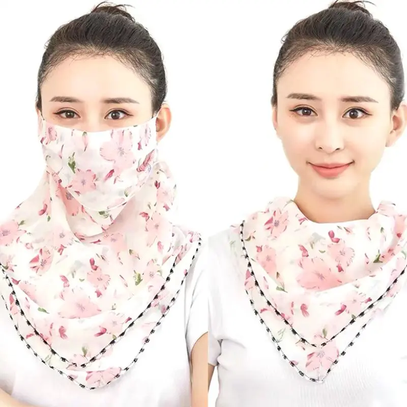 Летний солнцезащитный шарф маска для большого рта тонкие дышащие маски лица
