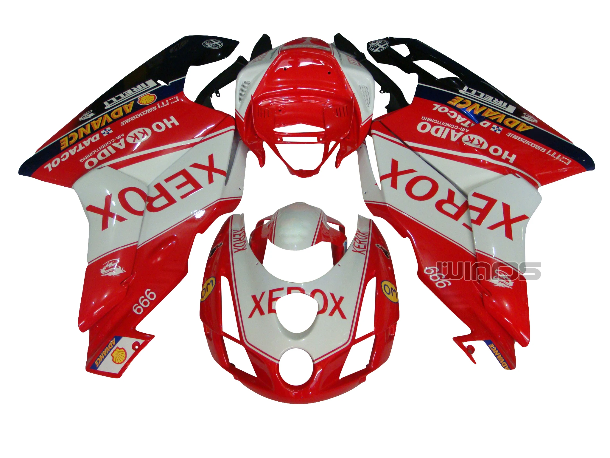 Обтекатели кузова мотоцикла комплект для поездок на мотоцикле Ducati 749 999 2003 2004