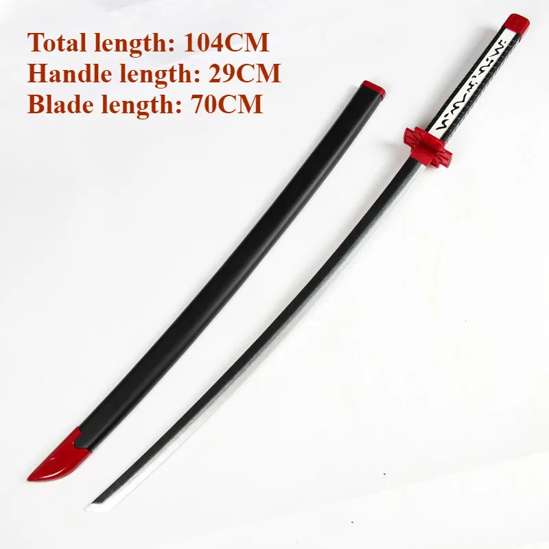 Style B (104CM) Аниме Акаме Ga KILL! Меч, реквизит для косплея, оружие Teigu Murasame, яд, удар, ночной налет, меч, красный или черный, на выбор, 104 см - Цвет: Style B (104CM)
