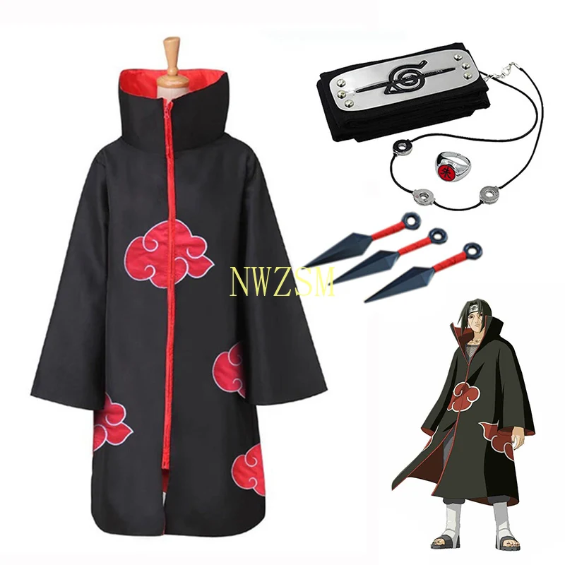 Костюм для косплея аниме в стиле Харадзюку плащ с кольцом и повязкой на голову