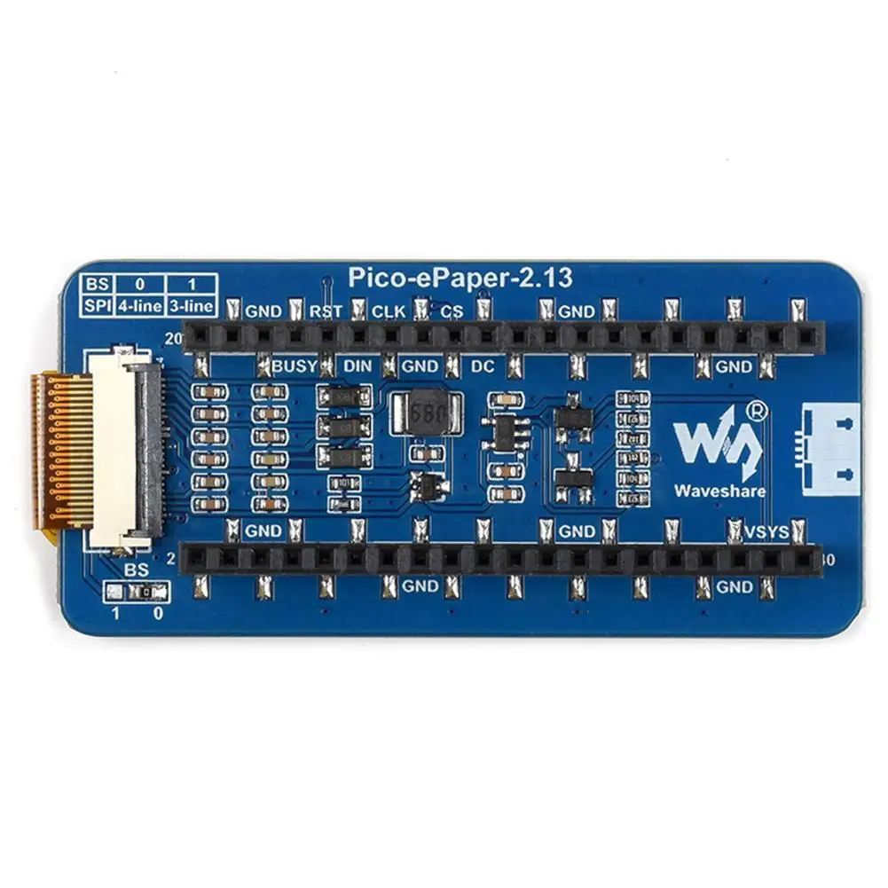 

Electronic Ink Screen Expansion Board Raspberry Pi Single-chip Microcomputer Raspberry Dual-core Inch 2.13 Pi PICO PICO Z8B9