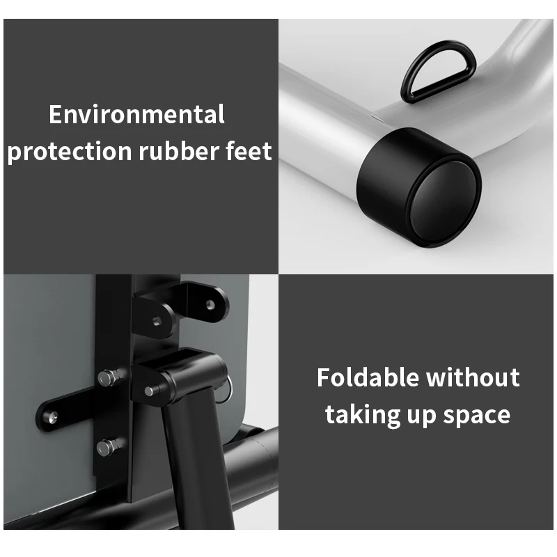 

6 IN 1 Gravity Inversion Table Foldable Dumbbell Bench Sit-ups Bench Multifunctional Fitness Bench Weight Training Equipment