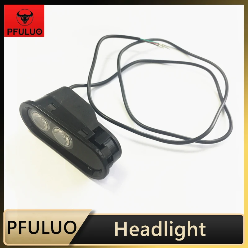 

Original Headlight Parts For PFULUO X-11 Smart Electric KickScooter Foldable SkateBoard Headlight accessories