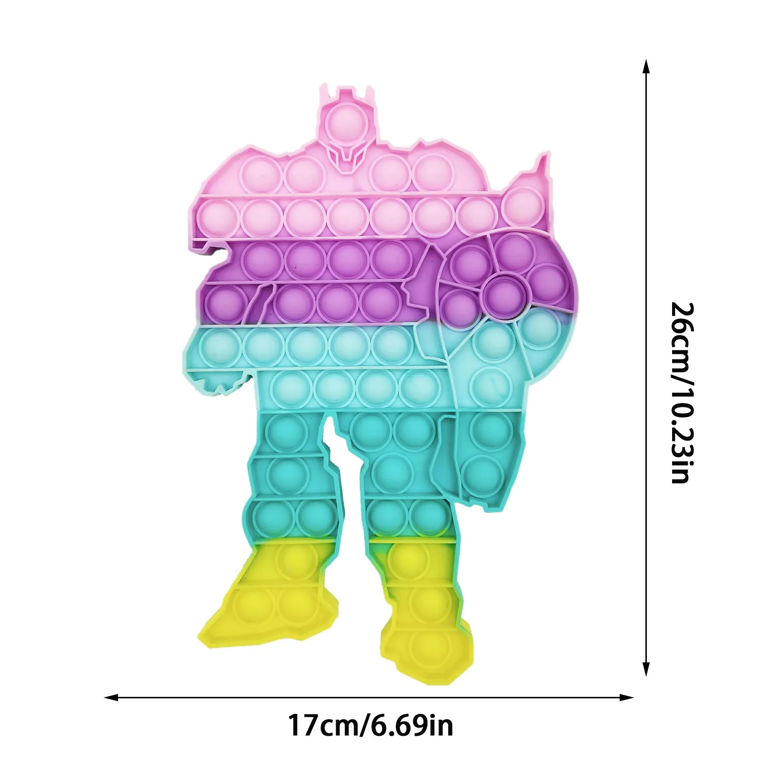 Giant Pops Big Antistress Push Its Popet Bubble 30cm Fidget Toys Popite Large Simpl Dimmer Popper Figet Toy Kids Popsits Game | Игрушки и