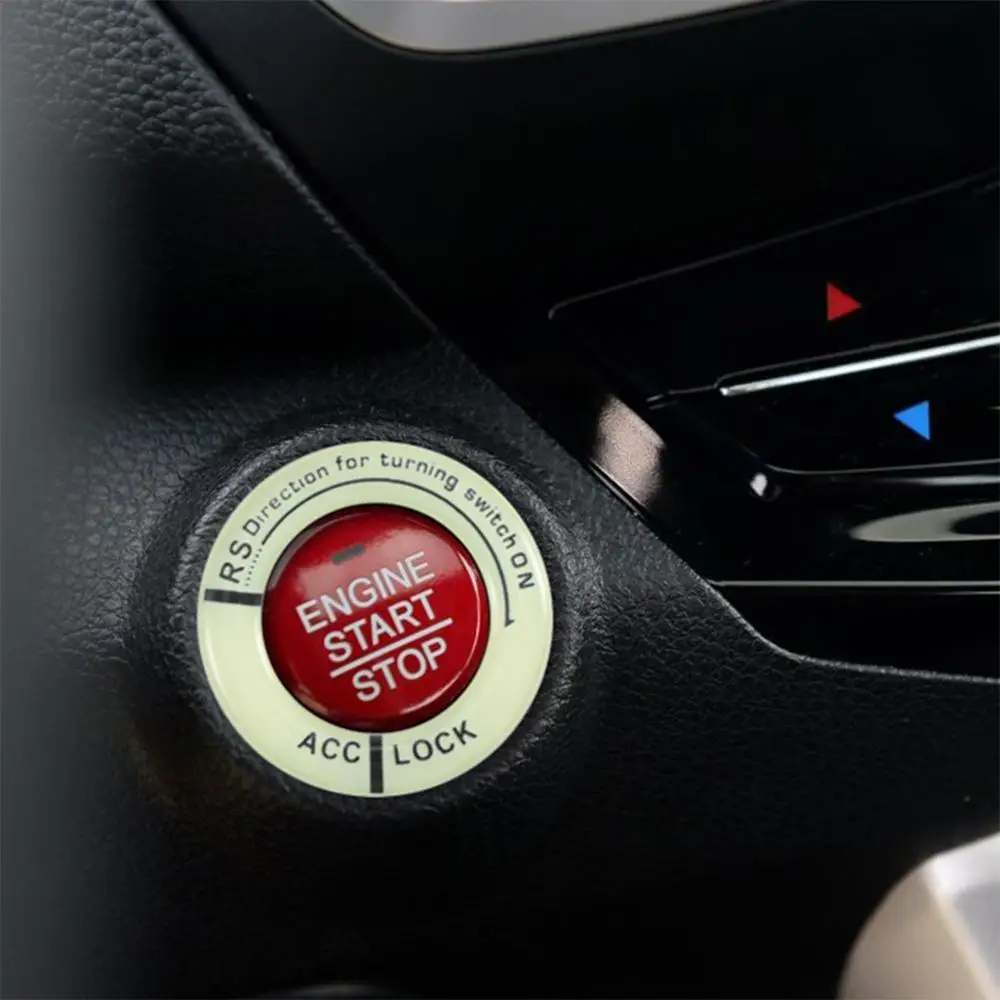 Автомобильный Стикеры светящийся брелок для ключей призрак огонь педаль