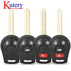 Чехол для пульта дистанционного управления kutery 234 для Nissan Sylphy Cube Juke Rogue Micra Qashqai Altima Maxima Sentra Versa