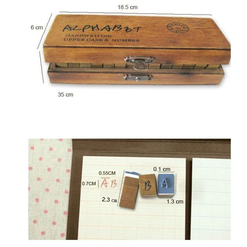 42 шт./компл. Новый чехол алфавит и цифры искусственная кожа веселая работа