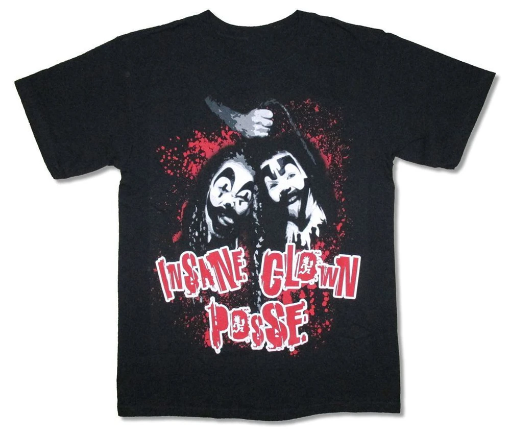 Безумный клоун Posse Dead черная футболка мужская женская новая ICP Бесплатная