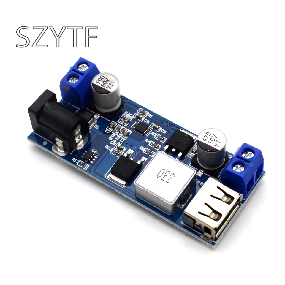 24 V/12 V 5V 5A революции Мощность модуль DC-DC XY-3606 ультра конвертер LM2596S | Электронные