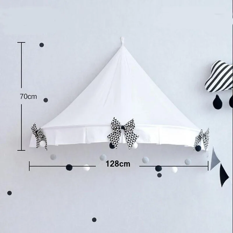 

Children's Tents For Kids Play House Foldable Princess Teepee Wigwam Baby Canopy Beds With Net Nursery Sofa Reading Corner Decor